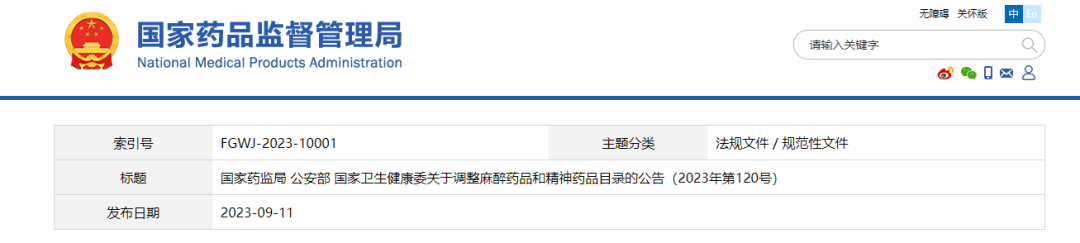依托咪酯列入第二类精神药品目录！依托咪酯检测，势在必行
